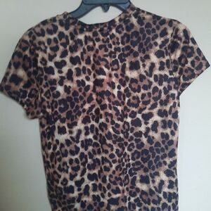 Leopard shirt for teenager  girl GB girls size medium